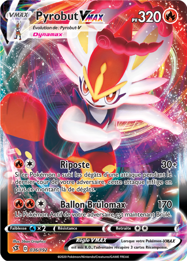 Pyrobut-VMAX 036/192 - Clash des Rebelles