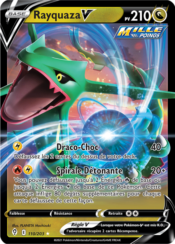 Rayquaza-V 110/203 - Évolution Céleste