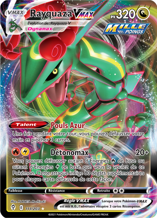 Rayquaza-VMAX 111/203 - Évolution Céleste