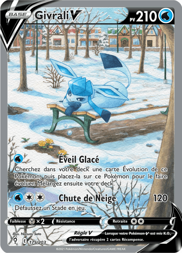 Givrali-V 175/203 - Évolution Céleste