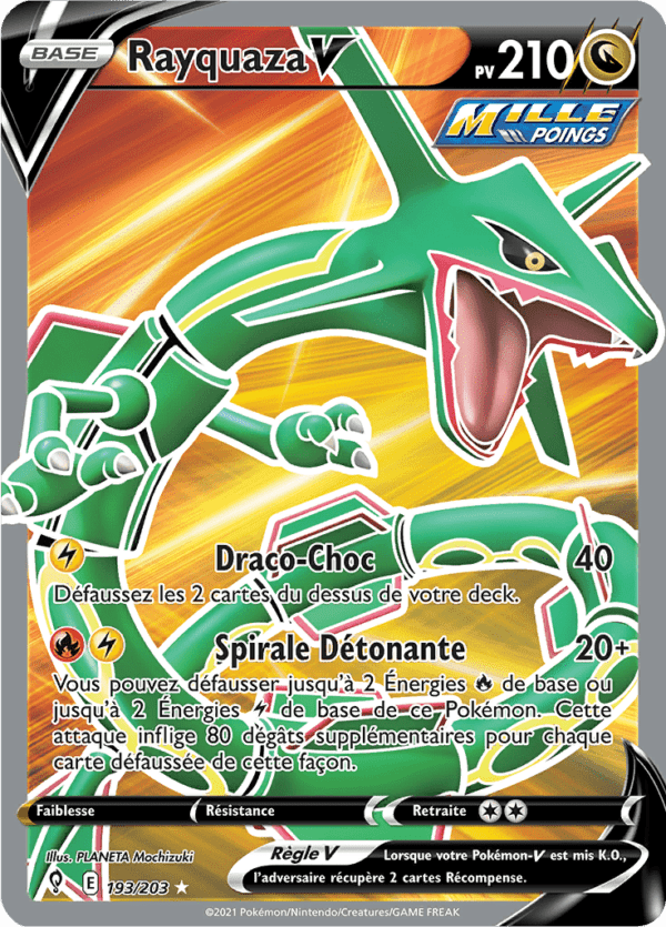Rayquaza-V 193/203 - Évolution Céleste