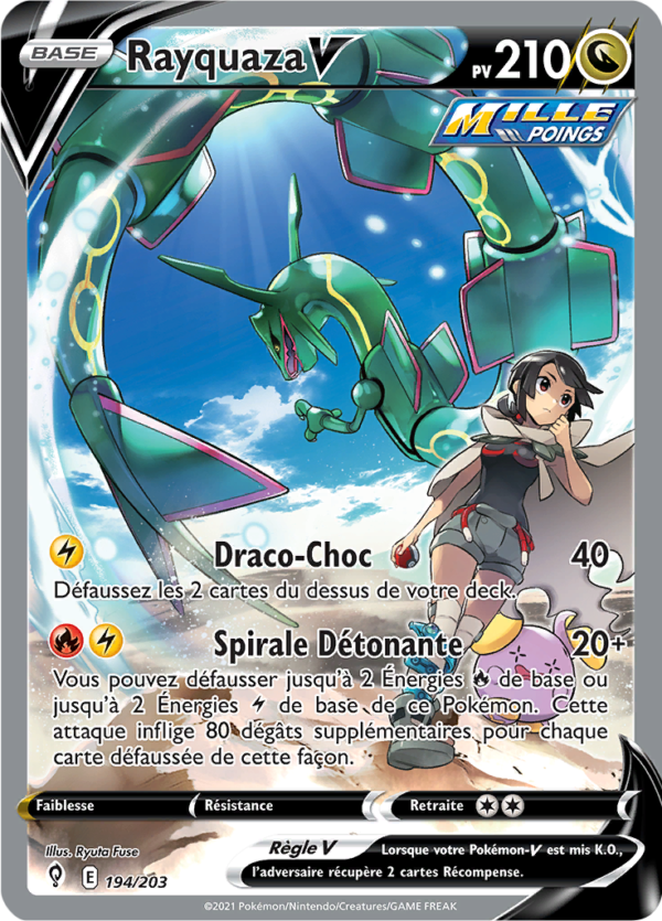 Rayquaza-V 194/203 - Évolution Céleste