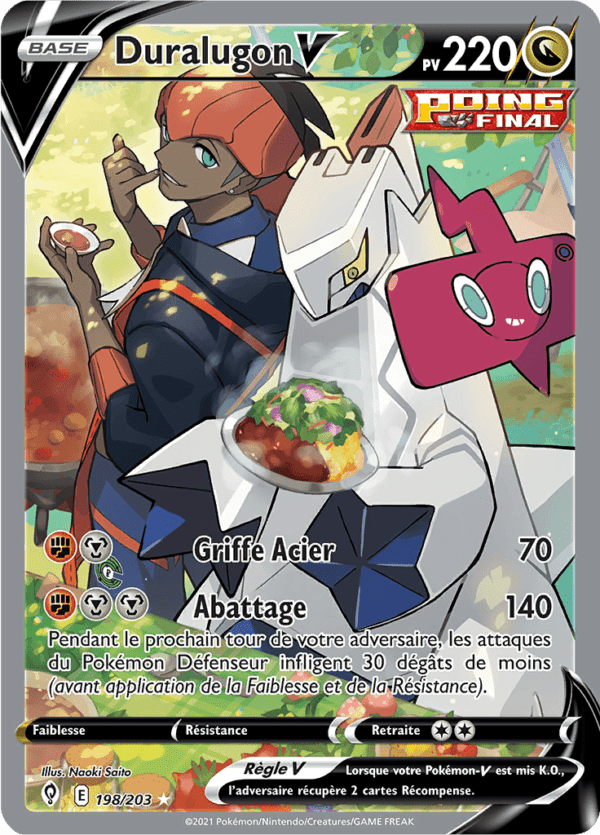 Duralugon-V 198/203 - Évolution Céleste