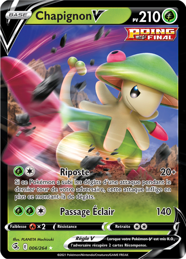 Chapignon-V 006/264 - Poing de fusion