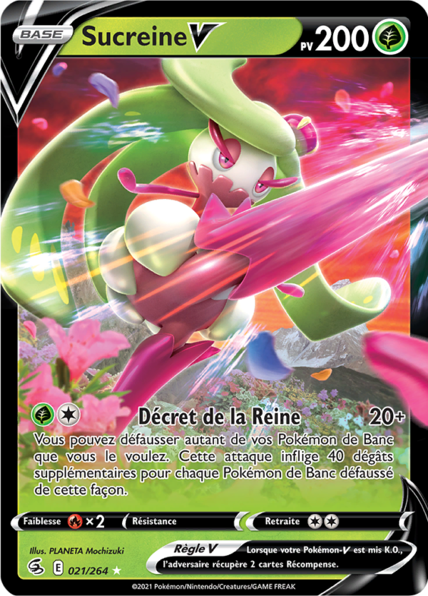 Sucreine-V 021/264 - Poing de fusion