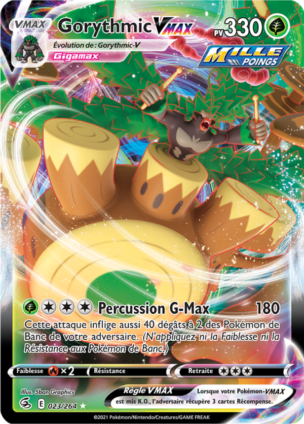 Gorythmic-VMAX 023/264 - Poing de fusion