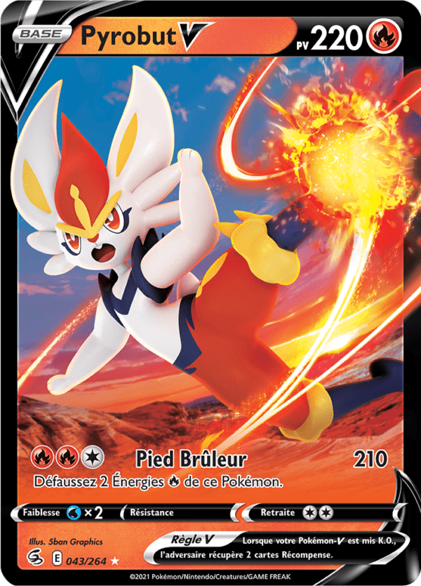 Pyrobut-V 043/264 - Poing de fusion