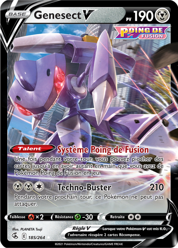 Genesect-V 185/264 - Poing de fusion