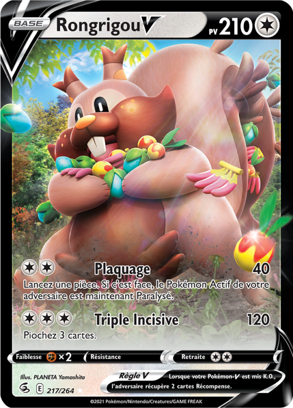 Rongrigou-V 217/264 - Poing de fusion