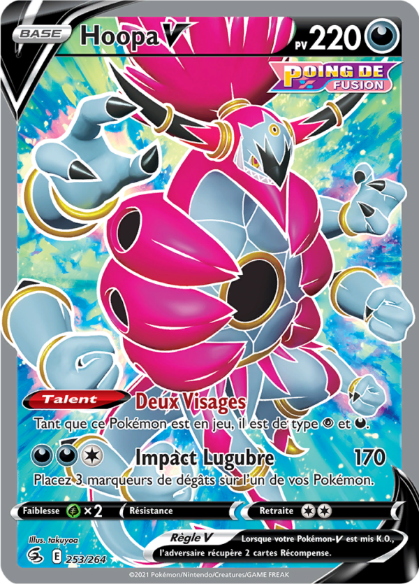 Hoopa-V 253/264 - Poing de fusion