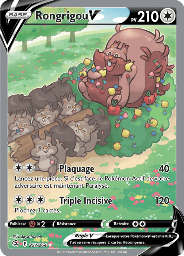 Rongrigou-V 257/264 - Poing de fusion