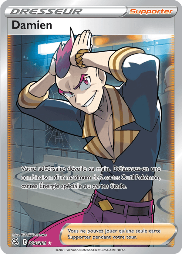 Damien 264/264 - Poing de fusion
