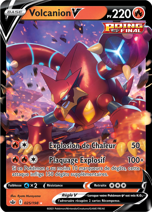 Volcanion-V 025/198 - Règne de Glace