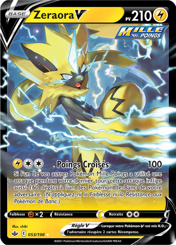 Zeraora-V 053/198 - Règne de Glace