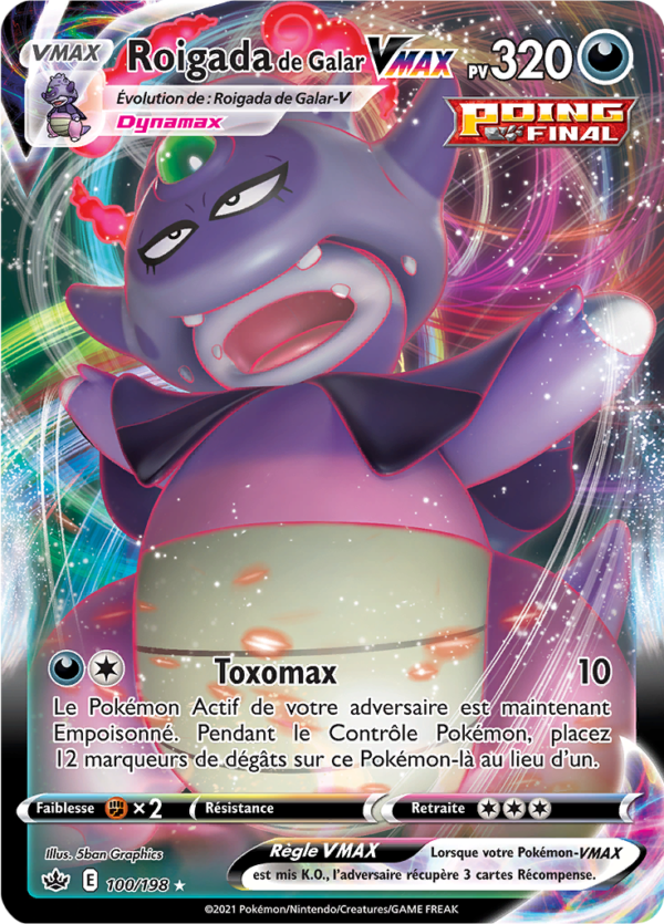 Roigada de Galar-VMAX 100/198 - Règne de Glace