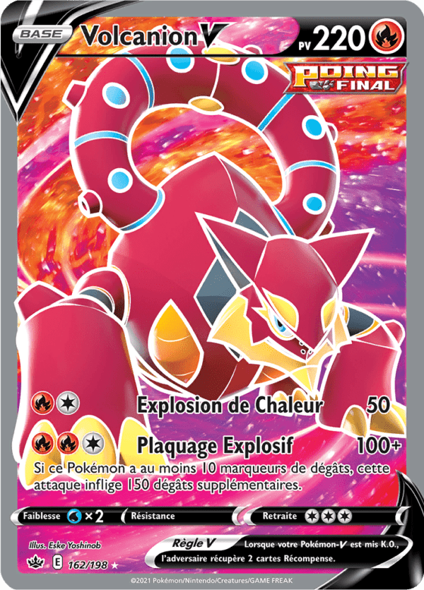 Volcanion-V 162/198 - Règne de Glace