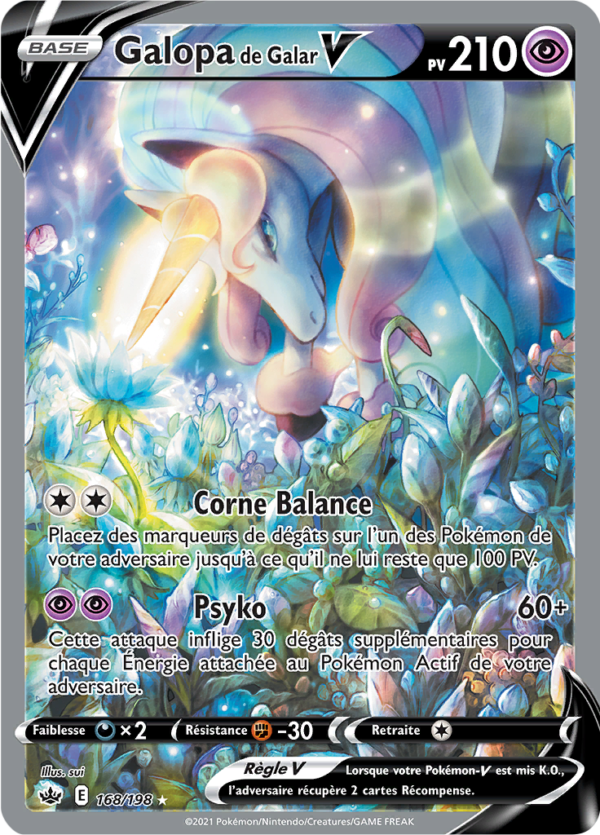 Galopa de Galar-V 168/198 - Règne de Glace