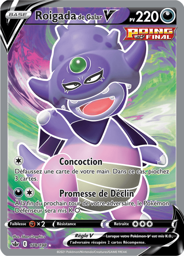 Roigada de Galar-V 178/198 - Règne de Glace