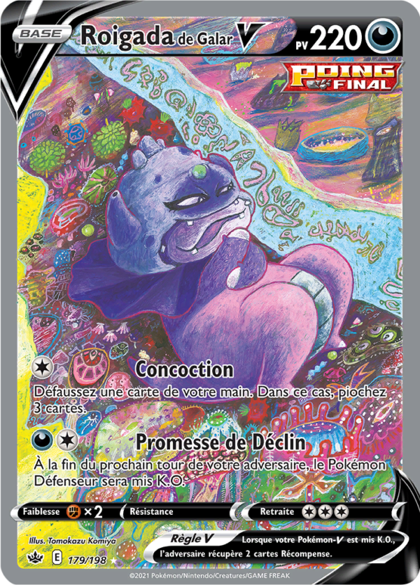 Roigada de Galar-V 179/198 - Règne de Glace