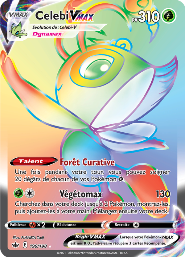 Celebi-VMAX 199/198 - Règne de Glace