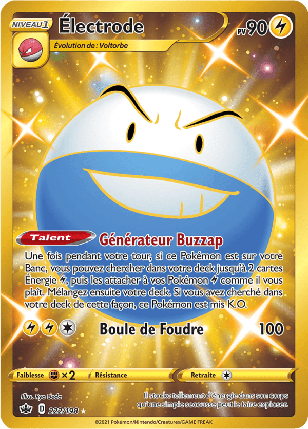 Électrode 222/198 - Règne de Glace