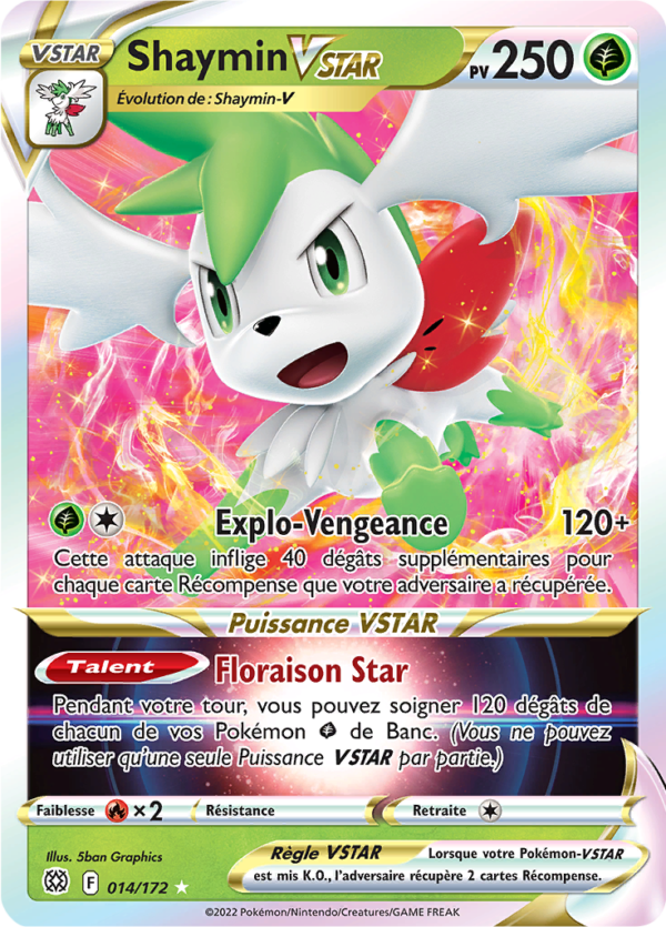 Shaymin-VSTAR 014/172 - Stars Étincellantes