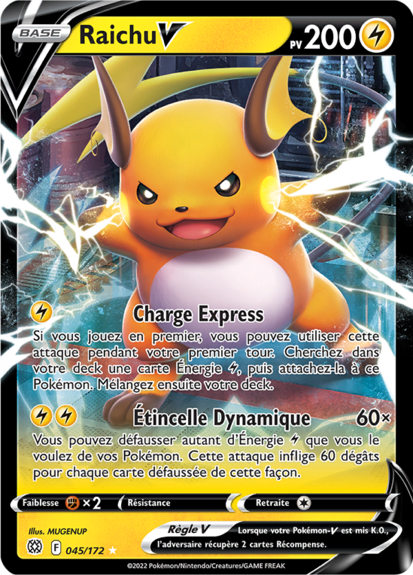 Raichu-V 045/172 - Stars Étincellantes