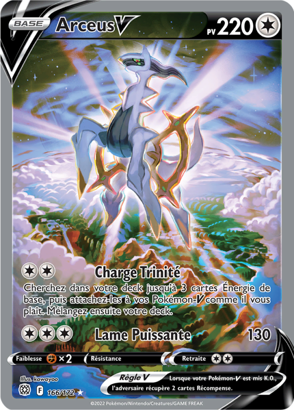 Arceus-V 166/172 - Stars Étincellantes