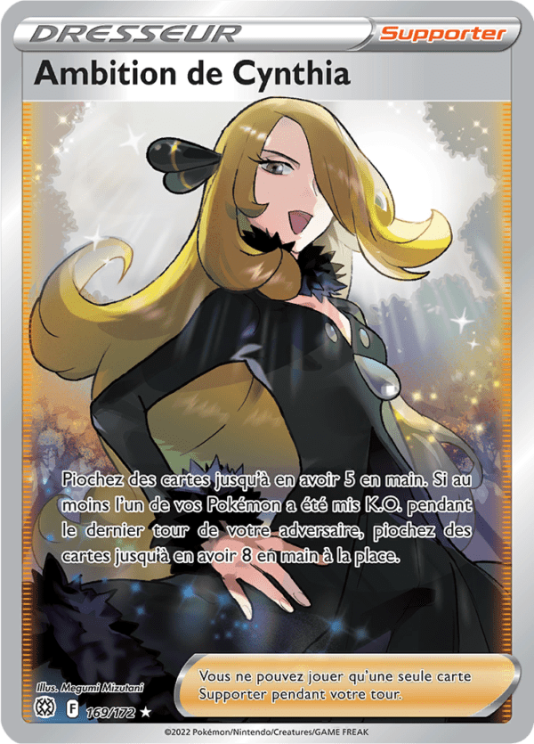 Ambition de Cynthia 169/172 - Stars Étincellantes