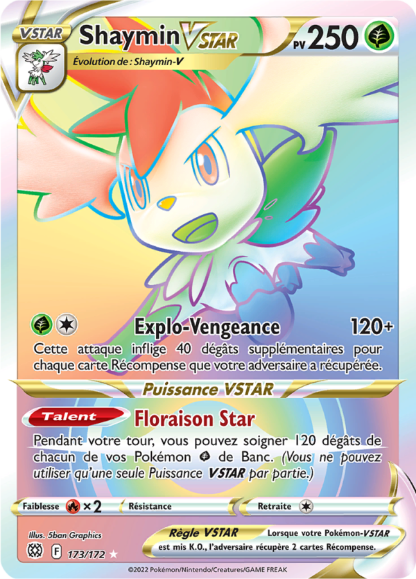 Shaymin-VSTAR 173/172 - Stars Étincellantes