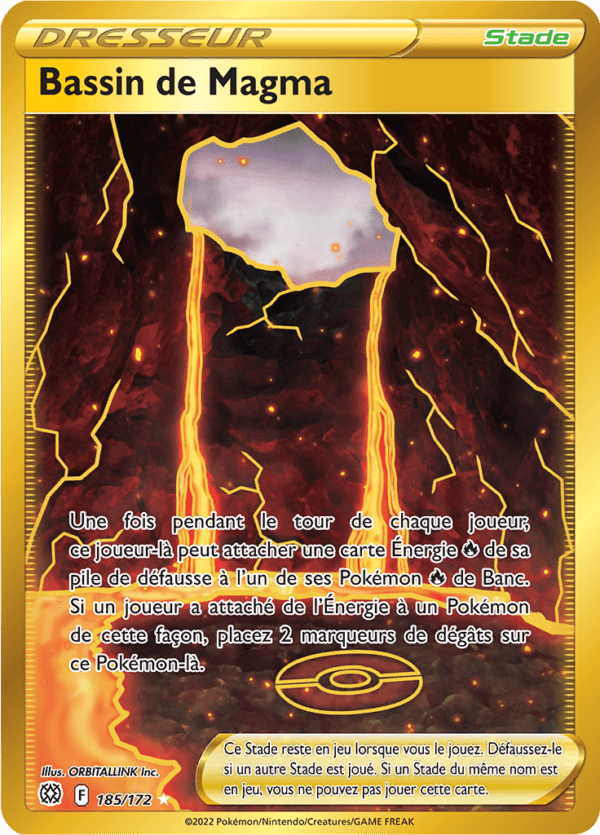 Bassin de Magma 185/172 - Stars Étincellantes