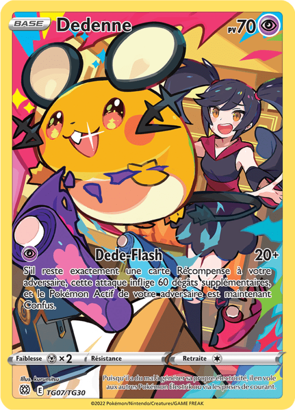 Dedenne TG07/TG30 - Stars Étincellantes