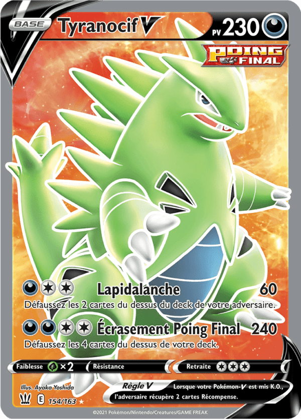 Tyranocif-V 154/163 - Style de combat