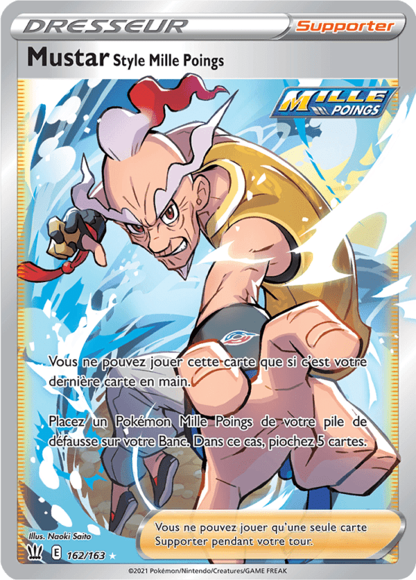 Mustar Style Mille Poings 162/163 - Style de combat