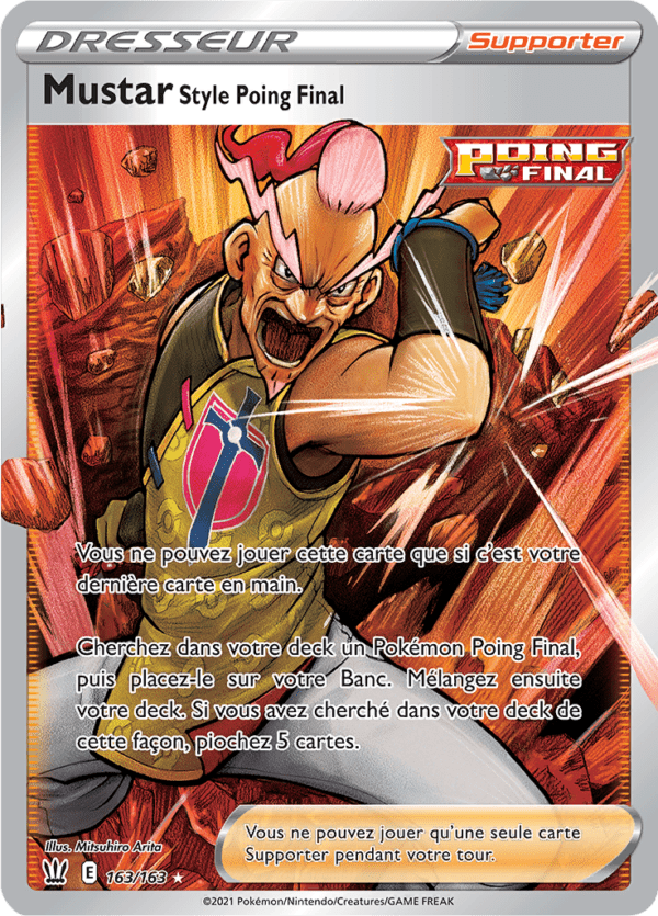 Mustar Style Poing Final 163/163 - Style de combat