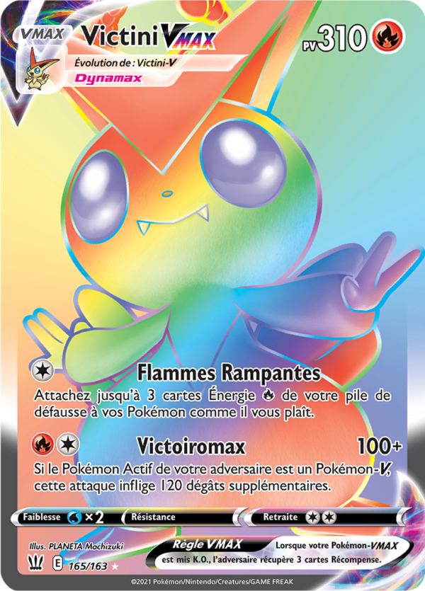 Victini-VMAX 165/163 - Style de combat