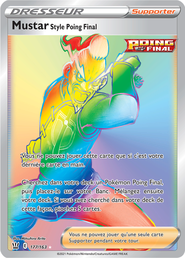 Mustar Style Poing Final 177/163 - Style de combat
