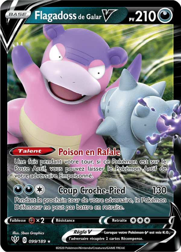 Flagadoss de Galar-V 099/189 - Ténèbres Embrasées