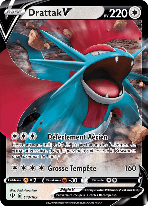 Drattak-V 143/189 - Ténèbres Embrasées