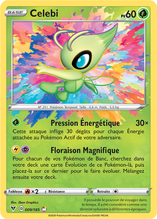 Celebi 009/185 - Voltage éclatant