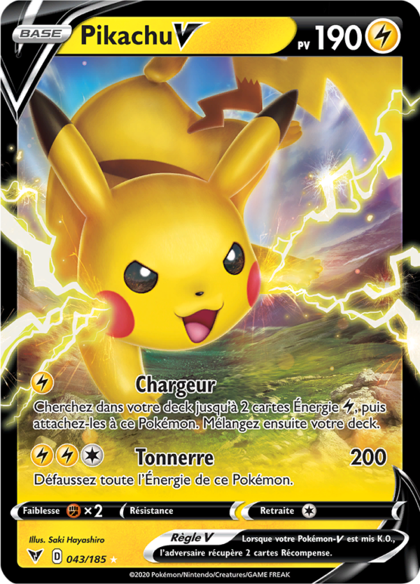 Pikachu-V 043/185 - Voltage éclatant