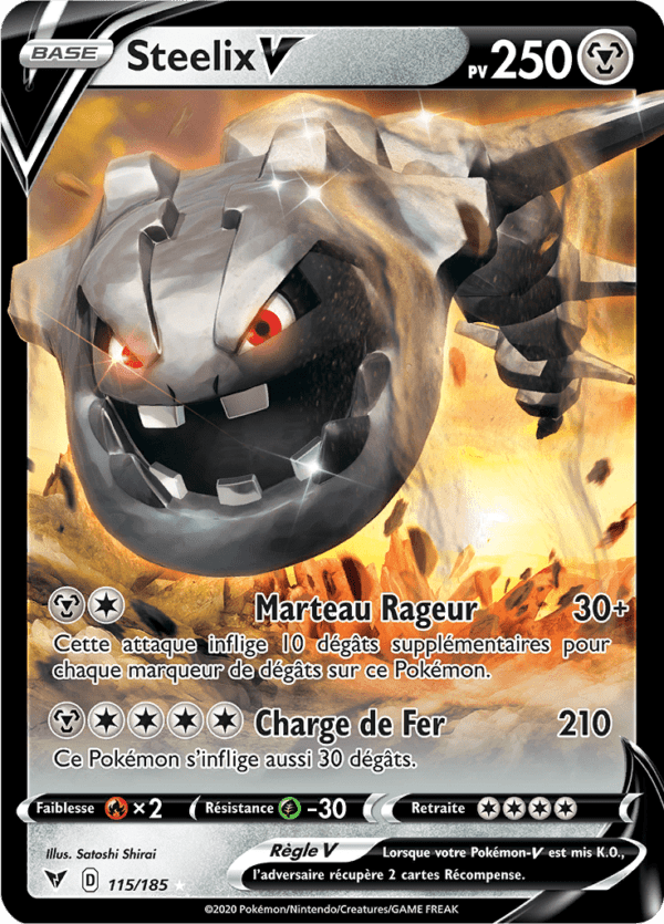 Steelix-V 115/185 - Voltage éclatant