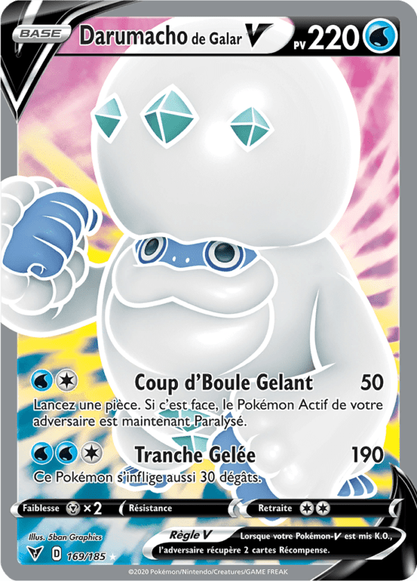 Darumacho de Galar-V 169/185 - Voltage éclatant