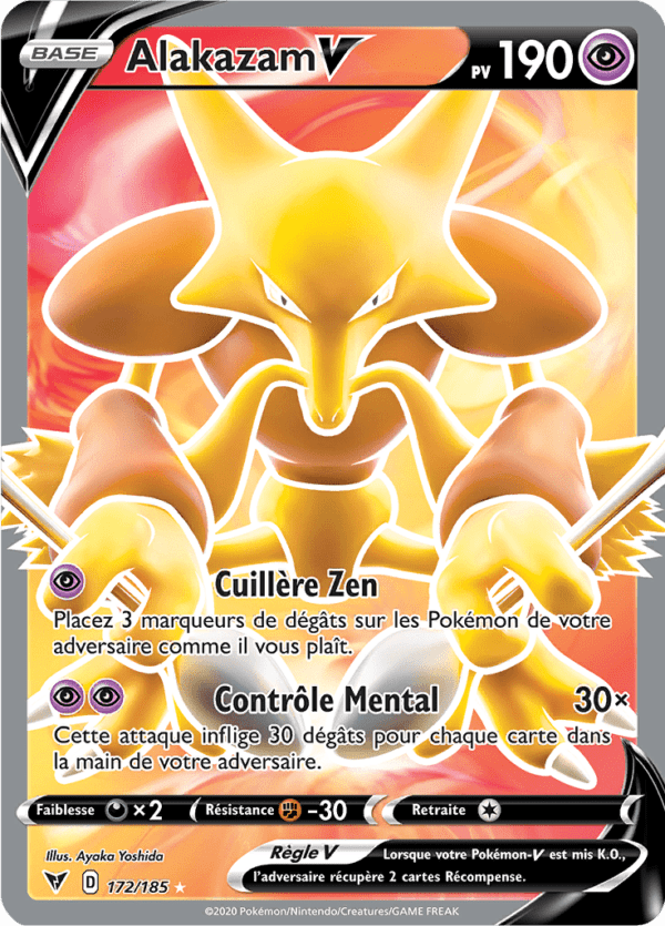 Alakazam-V 172/185 - Voltage éclatant