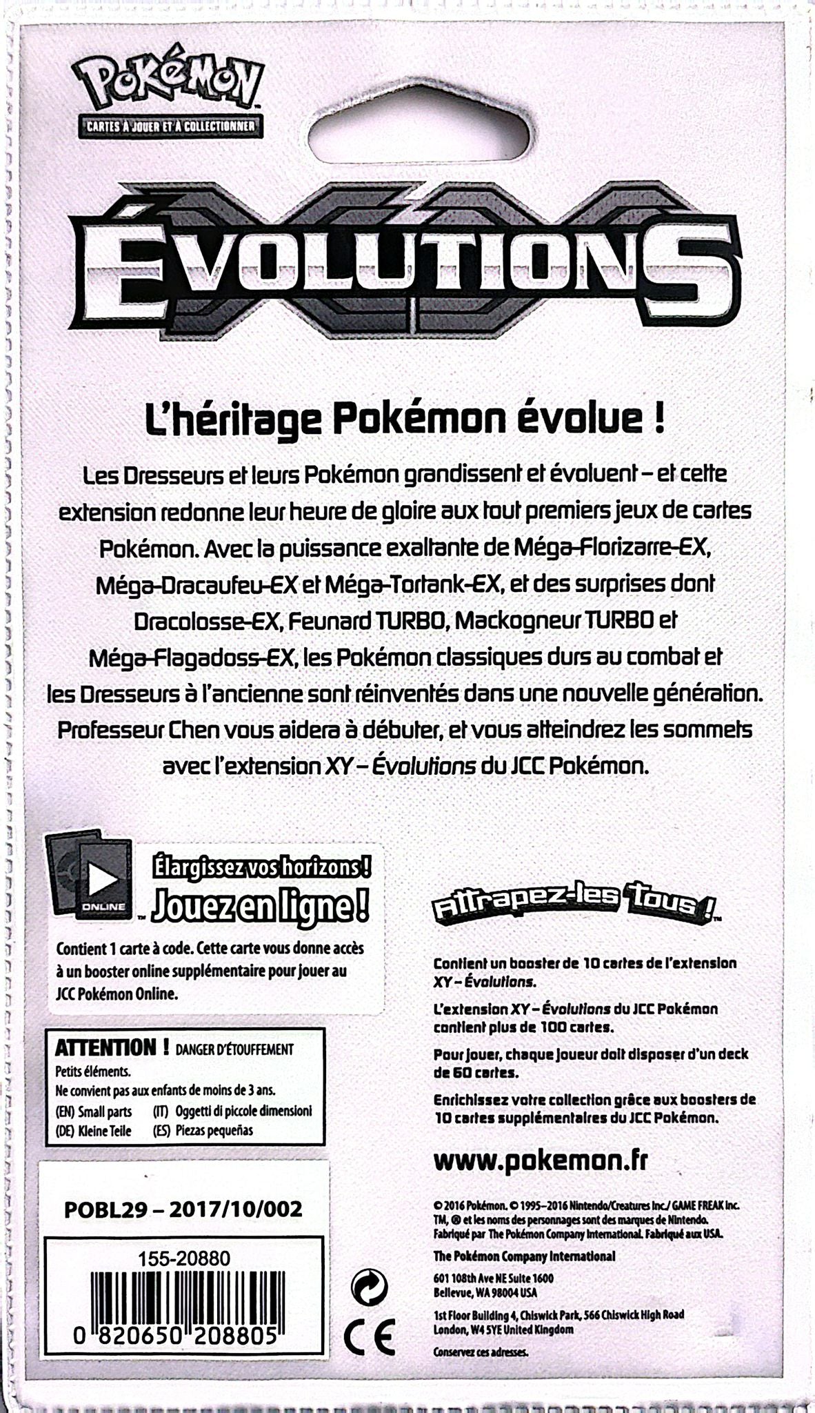 Blister XY Évolutions (Tortank) *