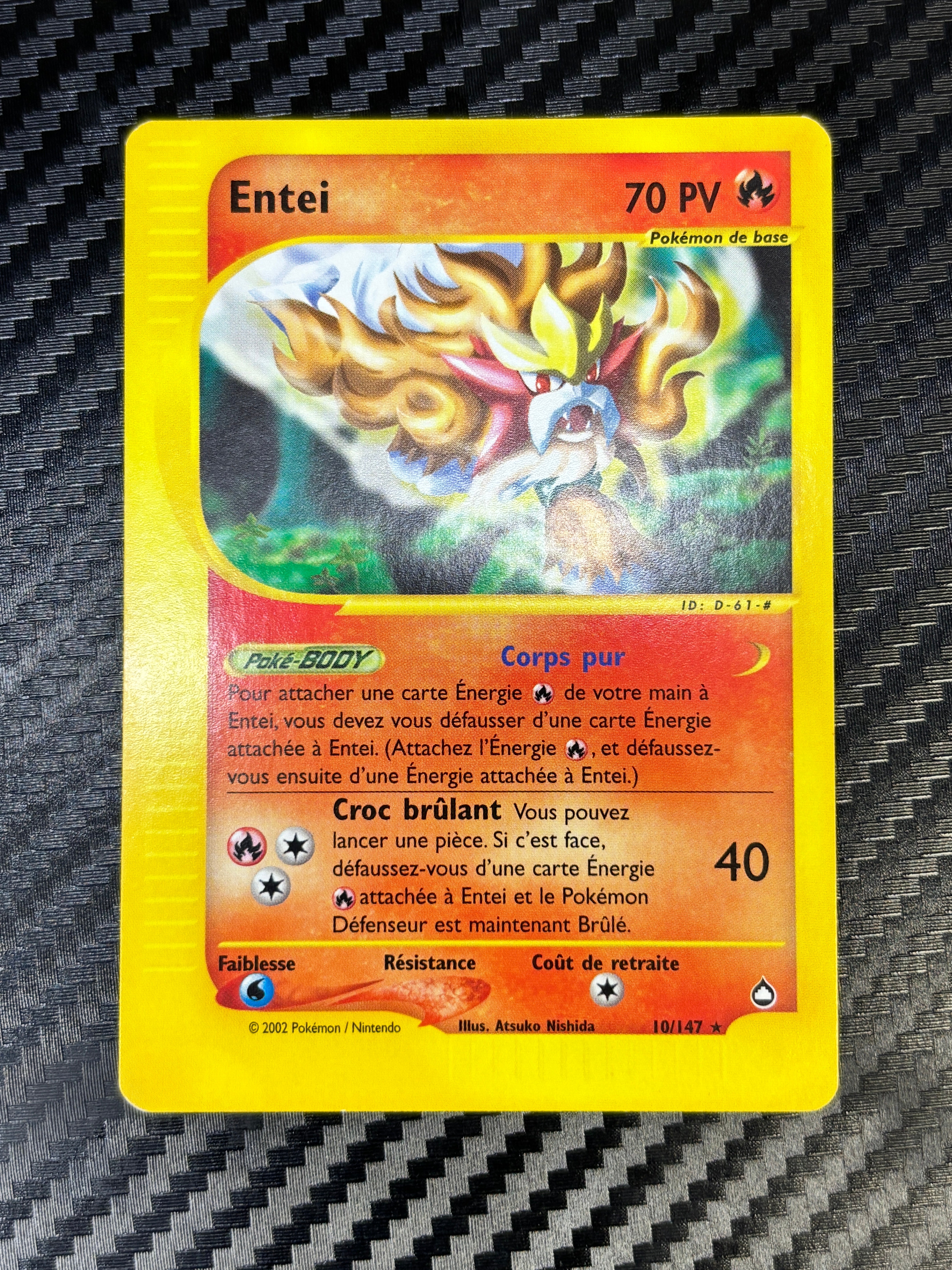 Entei 10/147 - Aquapolis - NM
