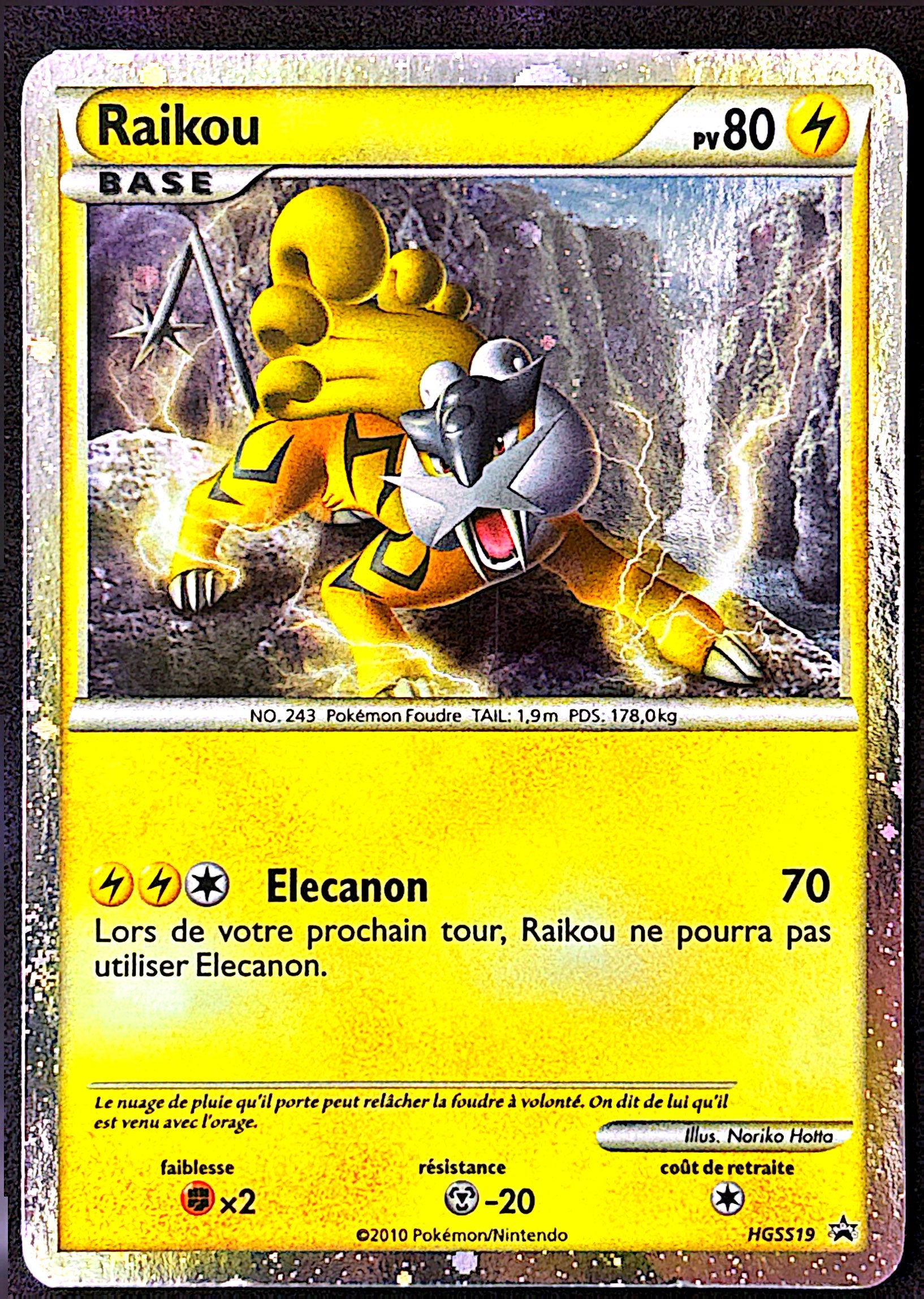Raikou HGSS19 | EXC+