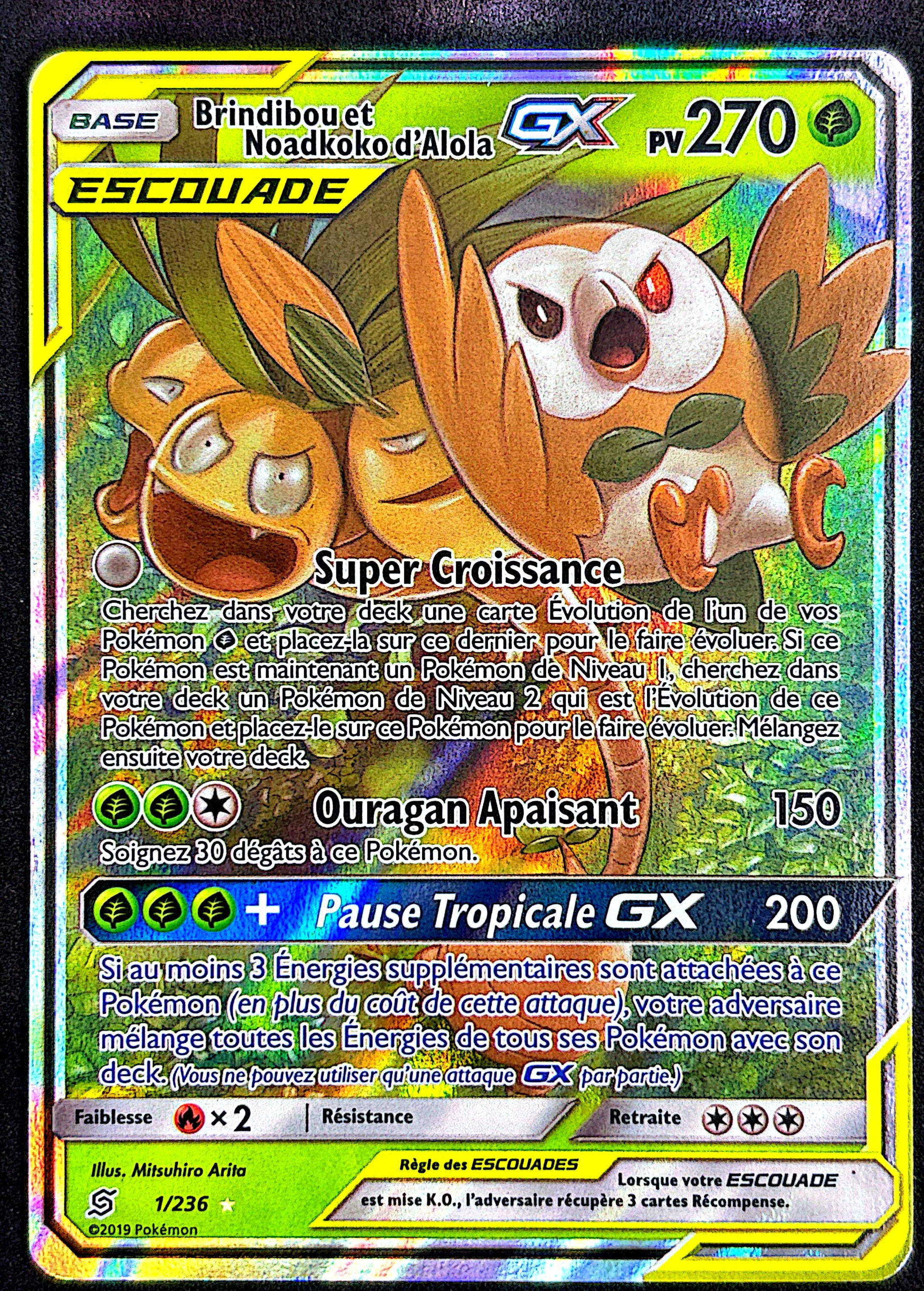 Brindibou et Noadkoko d’Alola 1/236 | harmonies des esprits | NM