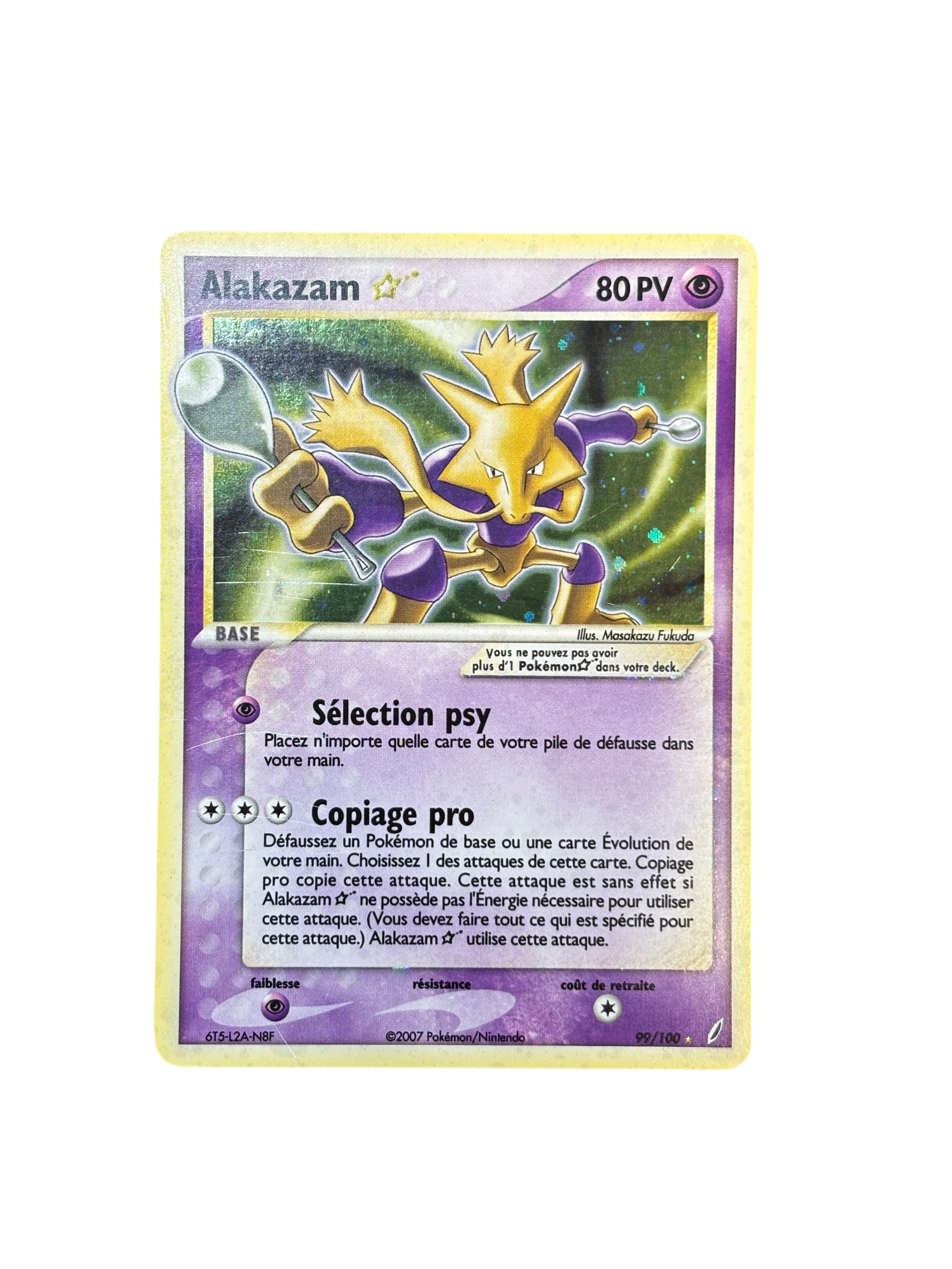 Alakazam 99/100 gardien de cristal – EXC