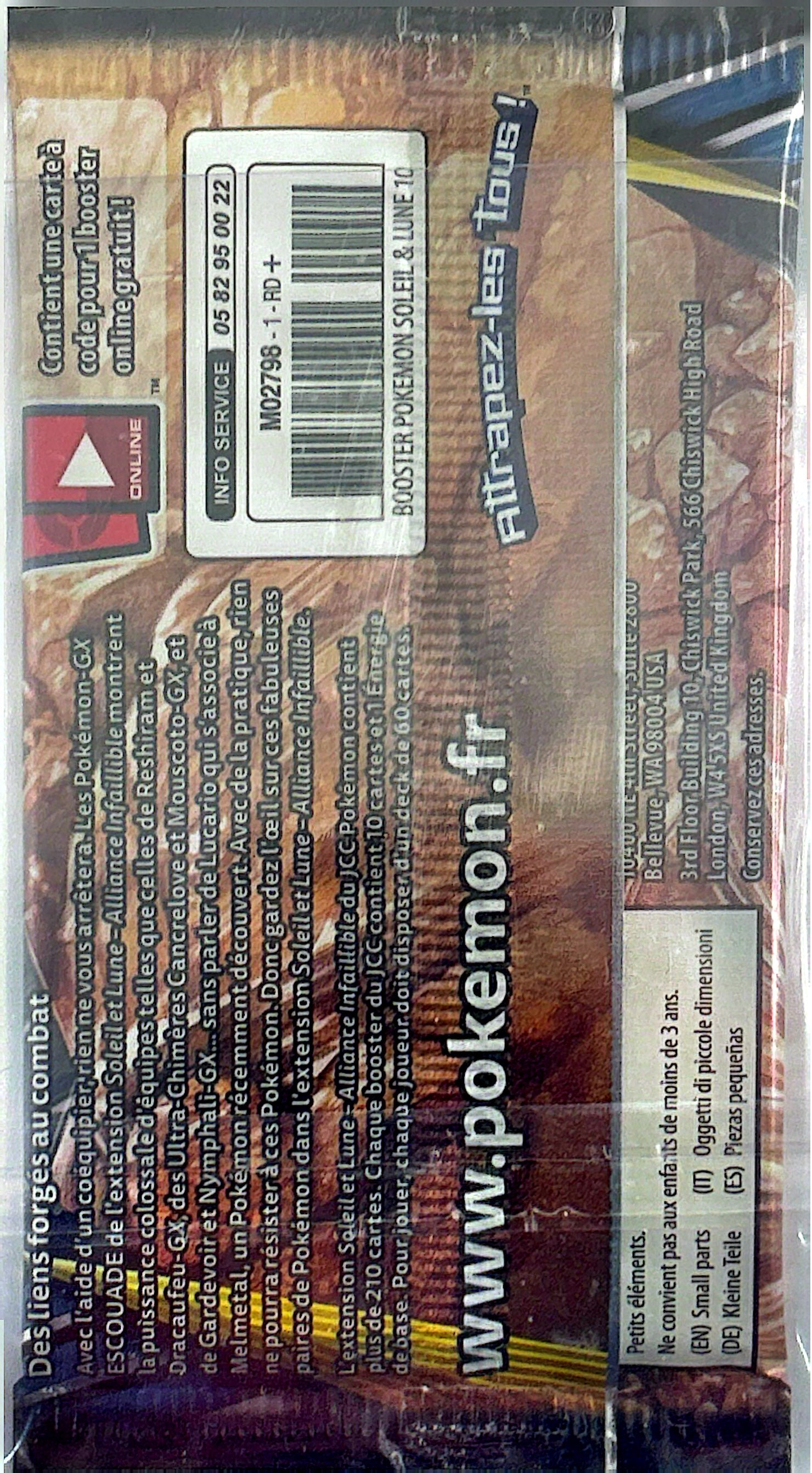 Booster Alliance Infaillible -Lucario et Melmetal